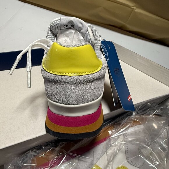 OPP Women's France lace-up Suede Sneakers Size 37 NEW - Picture 2 of 8